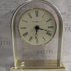 HOWARD MILLER REMINISCE QUARTZ MANTEL CLOCK - NICE